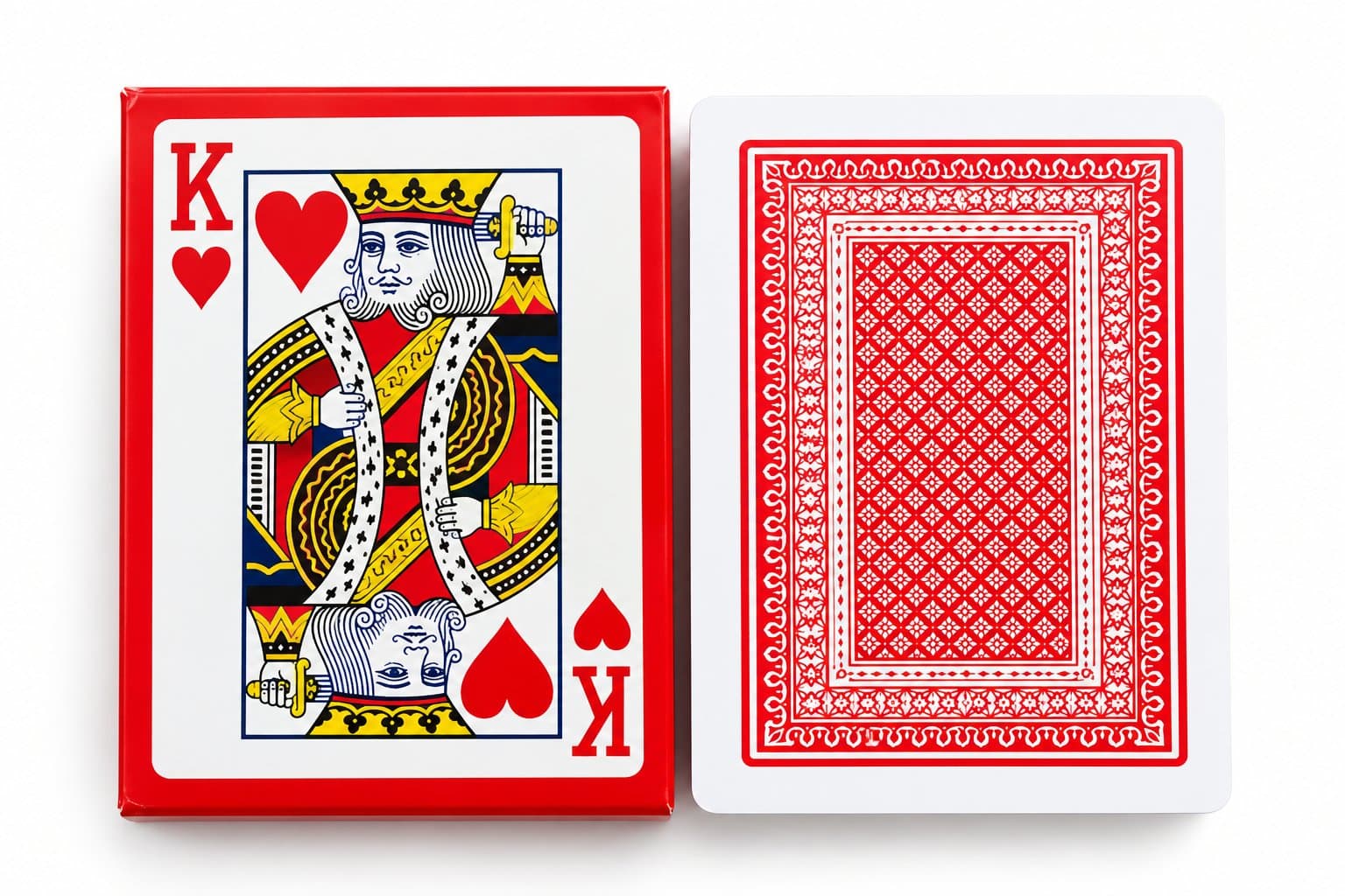 Spielkarten 54 Blatt – rot