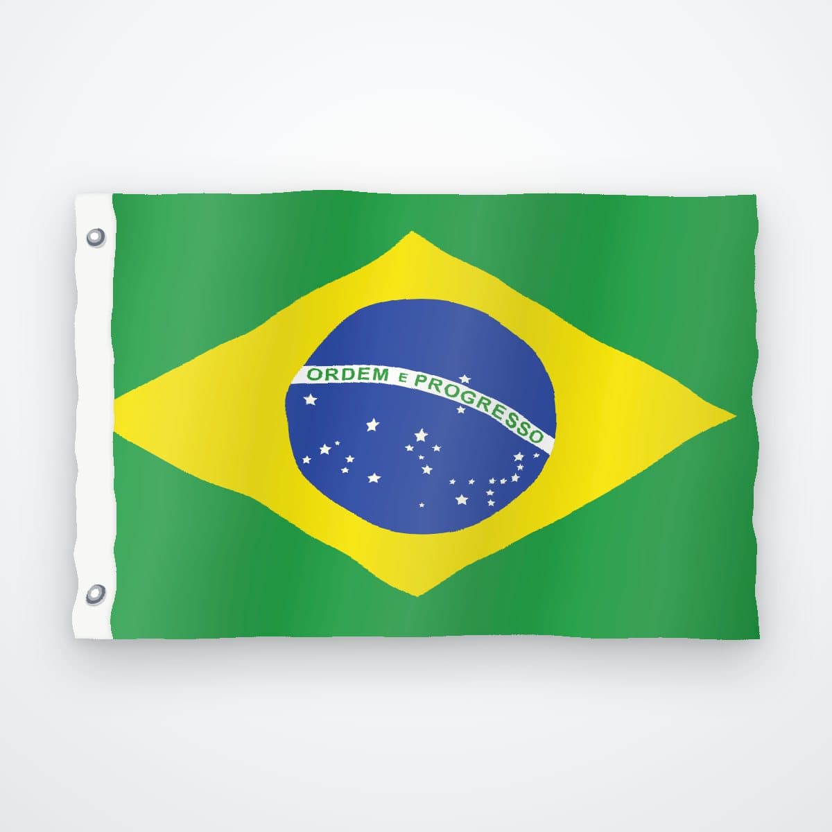 Bandera de Brasil 90×150 cm