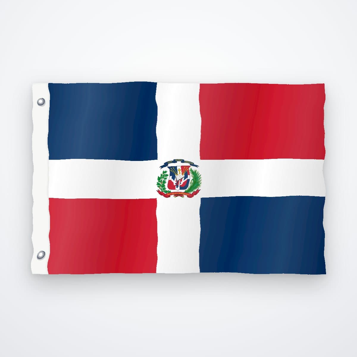 Drapeau République dominicaine 90×150 cm