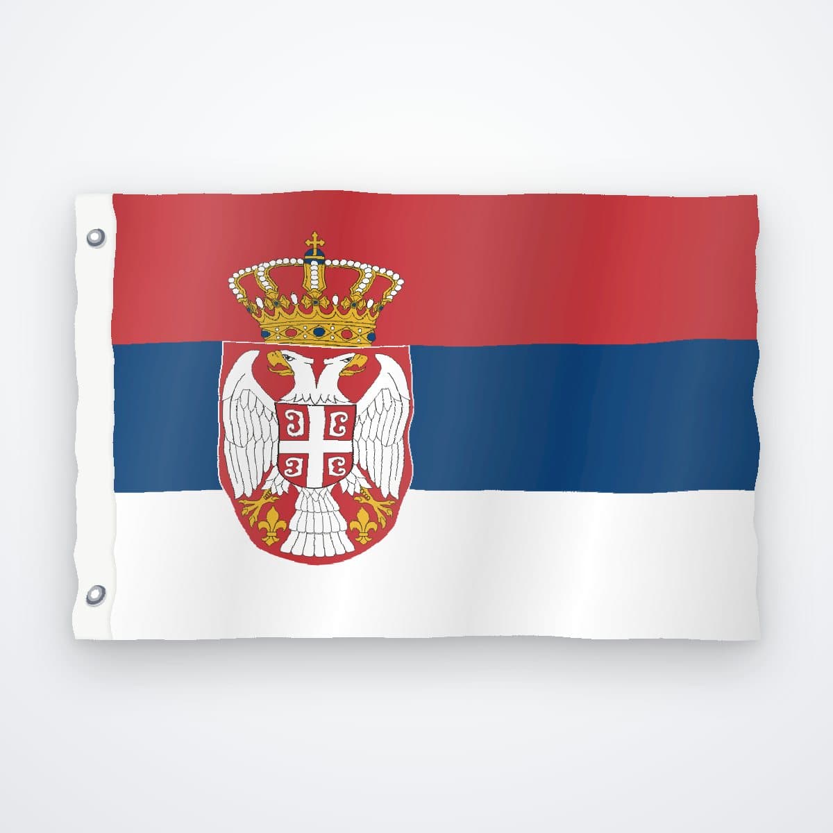 Bandera de Serbia 90×150 cm