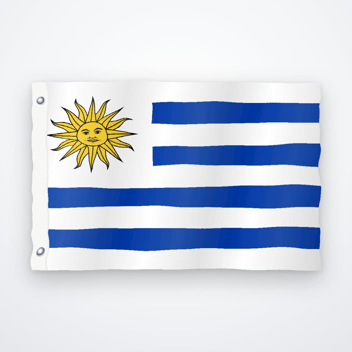 Fahne Uruguay 90×150cm