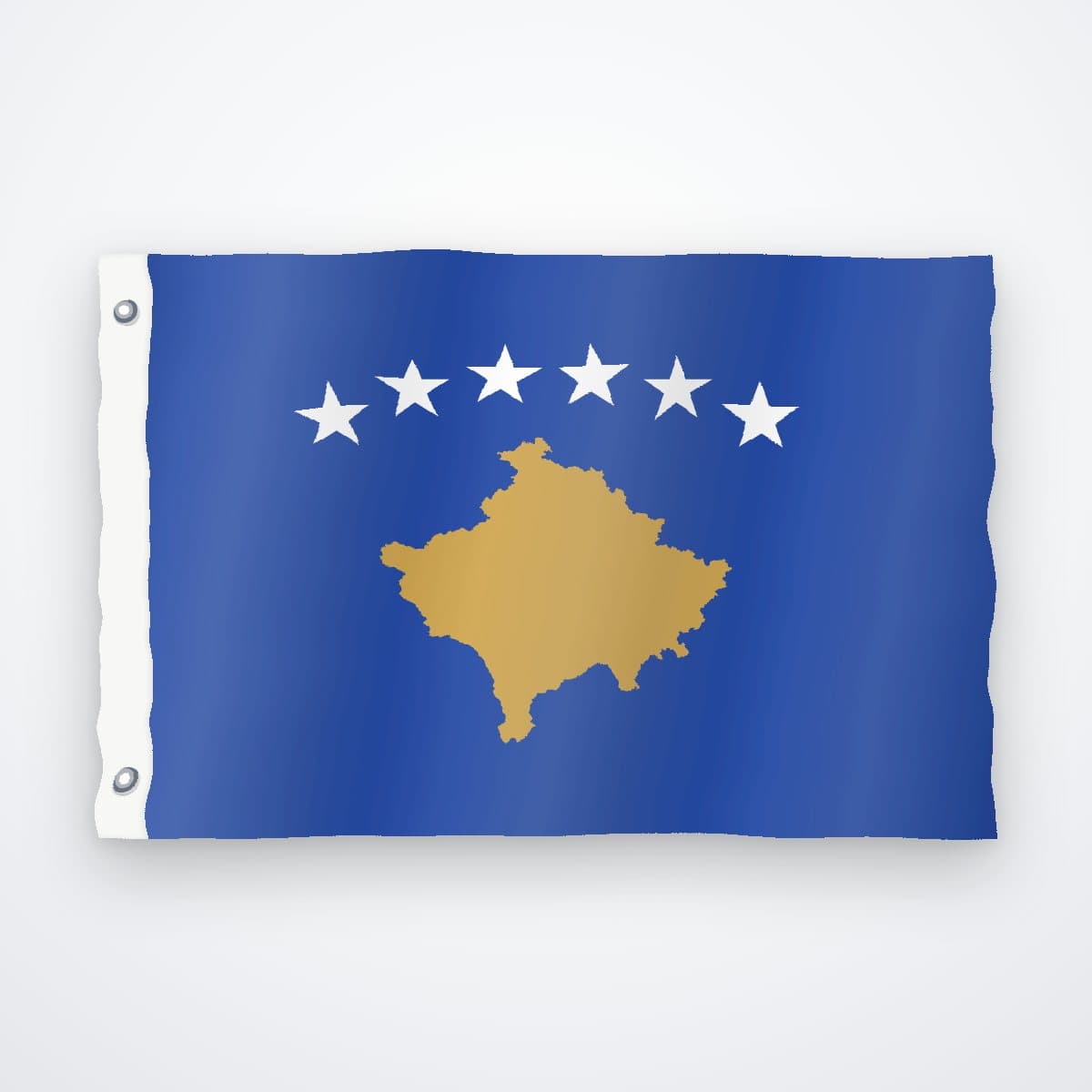 Drapeau Kosovo 90×150 cm