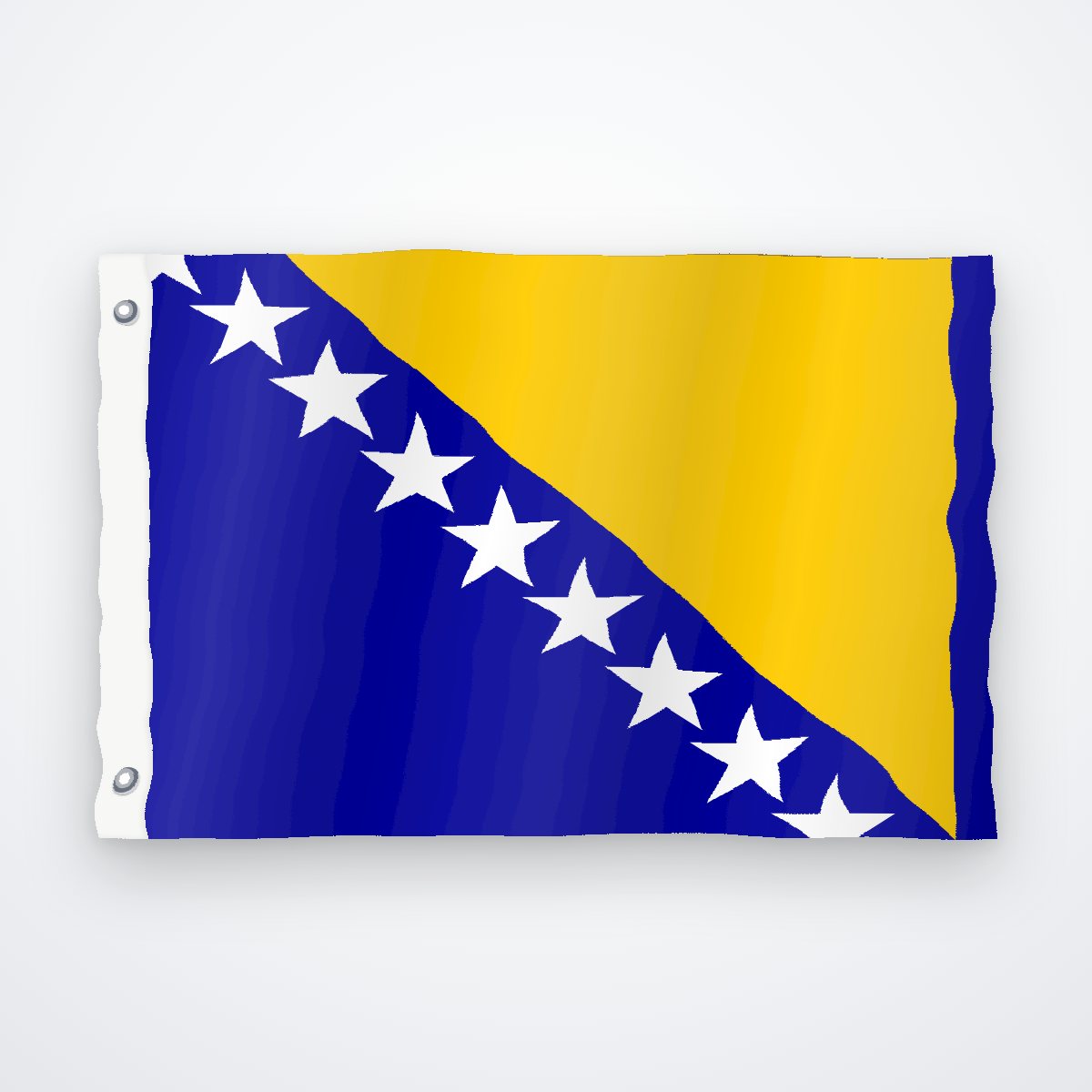 Fahne Bosnien und Herzegowina 90×150cm