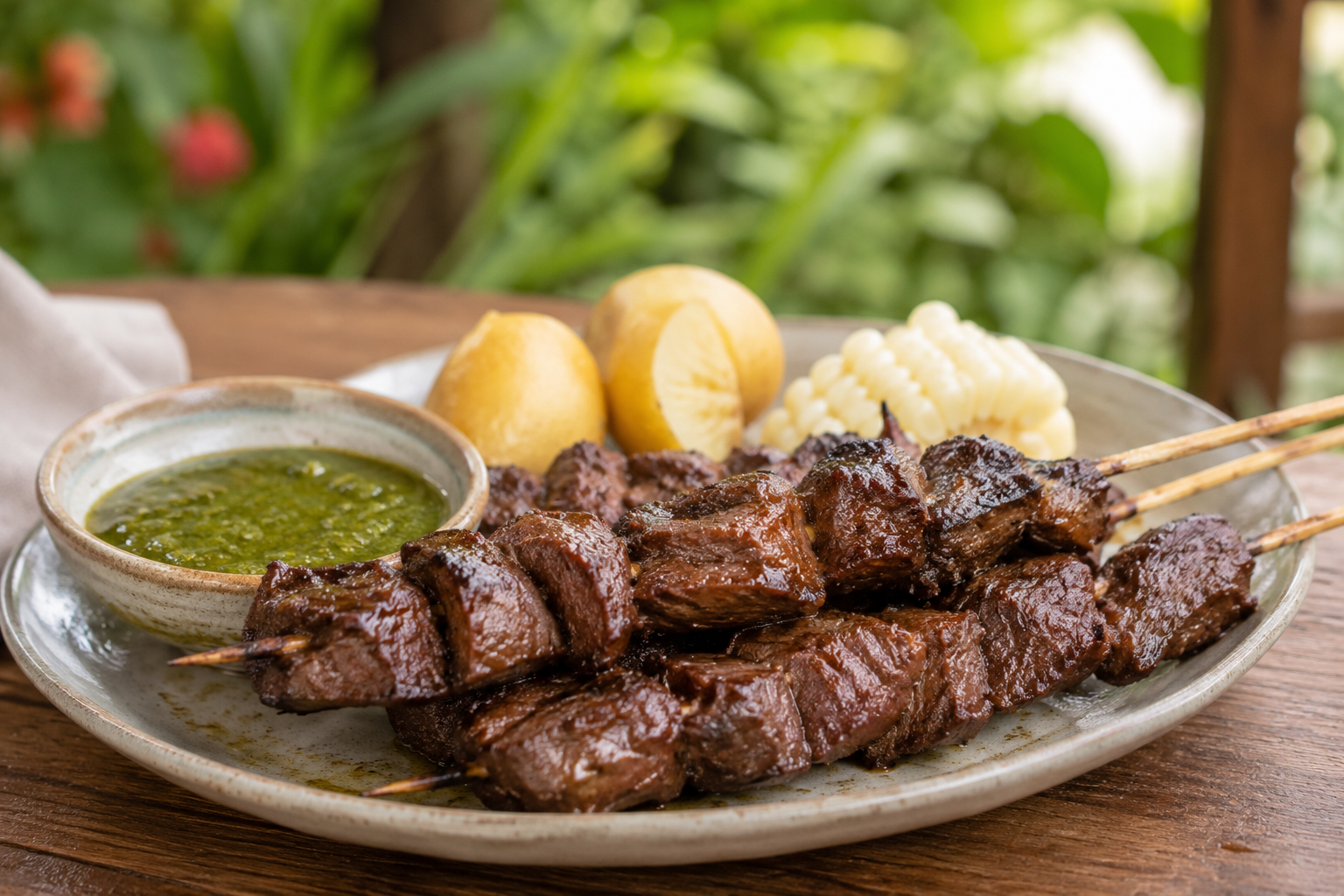 Anticuchos de Corazón