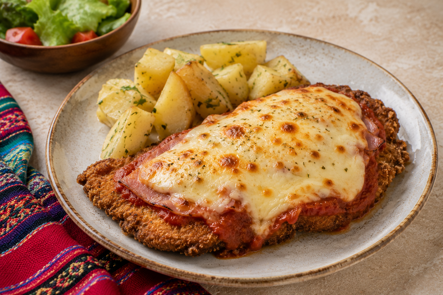 Milanesa Napolitana