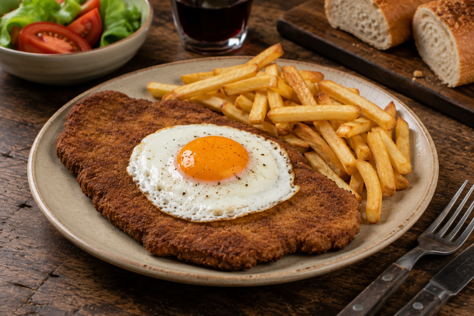 Milanesa al Plato