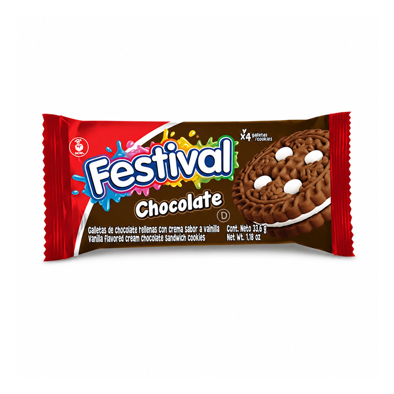 Galletas Festival Chocolate 33,6g