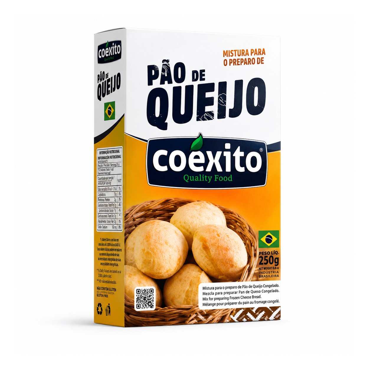 Pão de Queijo, Box 250g