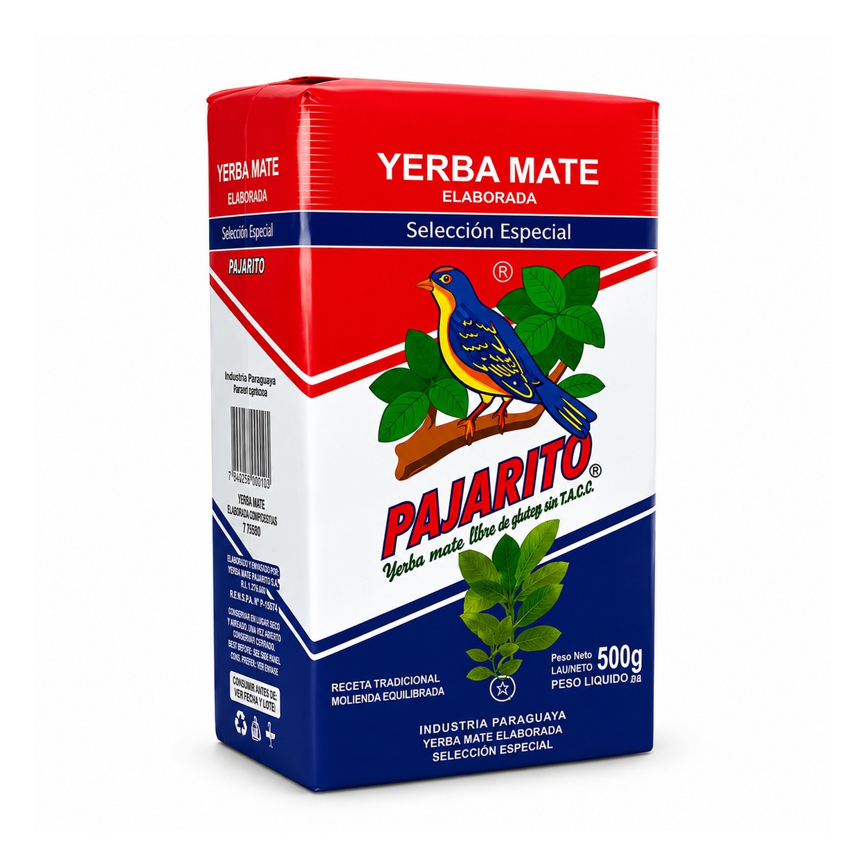 Yerba Mate Pajarito Selección Especial 500g
